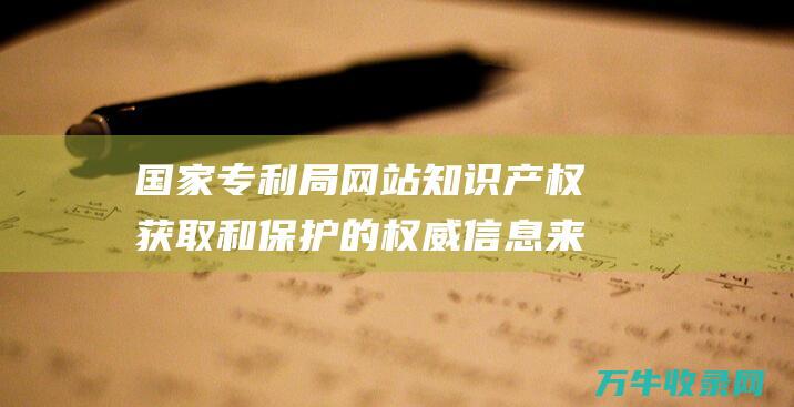 国家专利局网站 知识产权获取和保护的权威信息来源 国家专利局网站查询系统查询