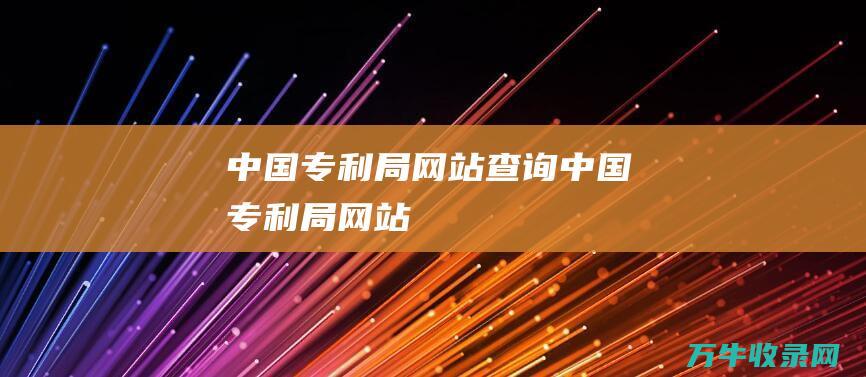 中国专利局网站查询 中国专利局网站