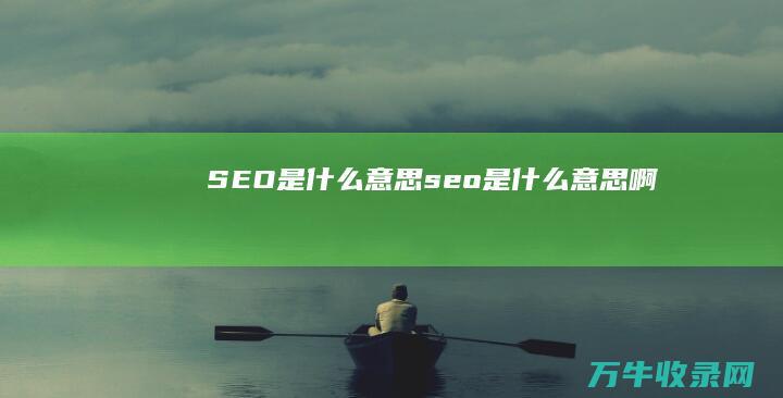 SEO是什么意思 (seo是什么意思啊)