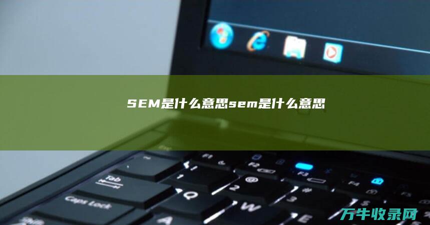 SEM是什么意思 (sem是什么意思)