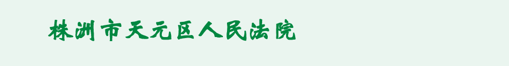 湖南省株洲市天元区人民法院