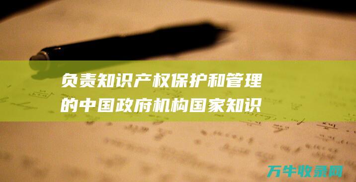 负责知识产权保护和管理的中国政府机构国家知识