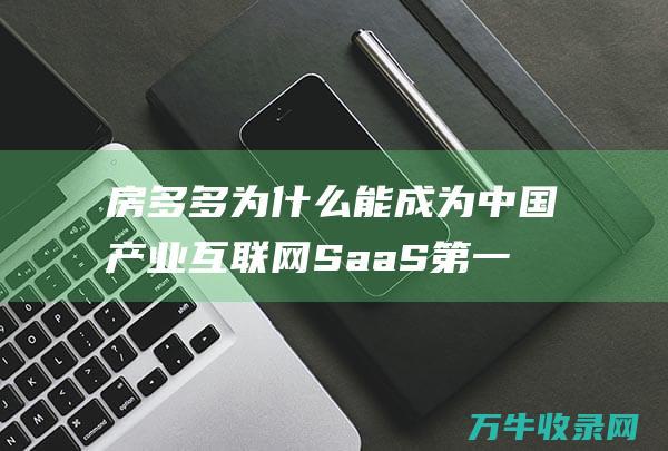 中国产业互联网SaaS第一