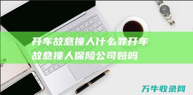 开车故意撞人什么罪开车故意撞人保险公司赔吗